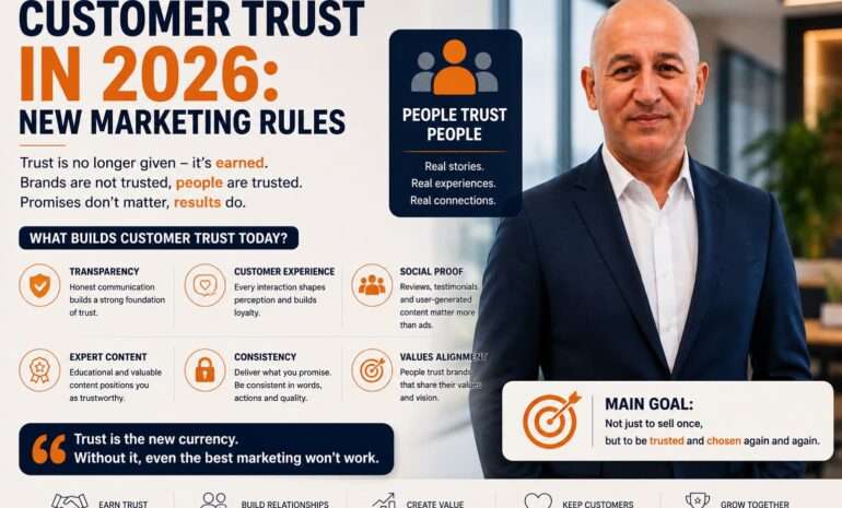 How has customer trust changed in 2026?
