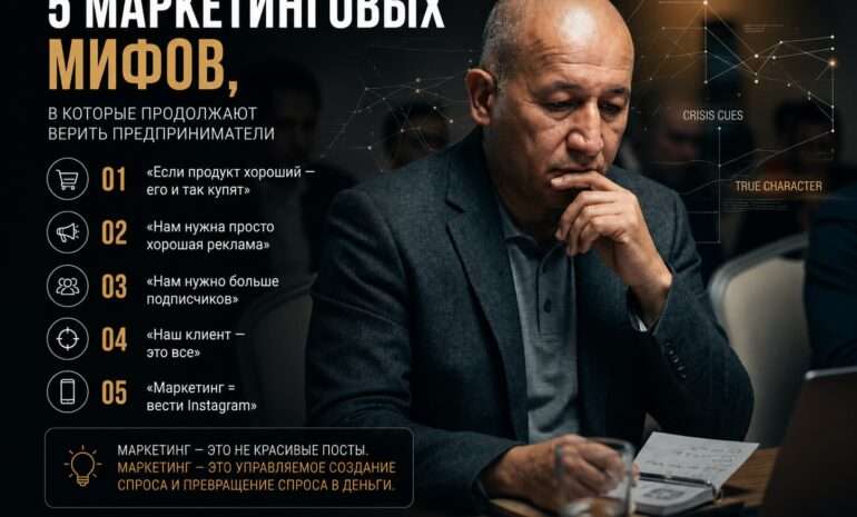 5 маркетинговых мифов, в которые до сих пор верят предприниматели