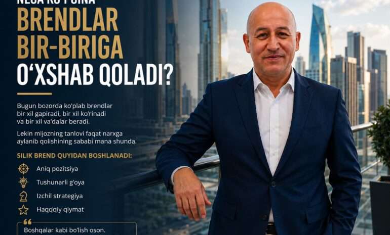 Nima uchun ko‘pchilik brendlar bir xil bo‘lib qolmoqda | Brending va pozitsiyalash