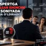 30 сонияда экспертга бўлган ишончни нима йўқ қилади